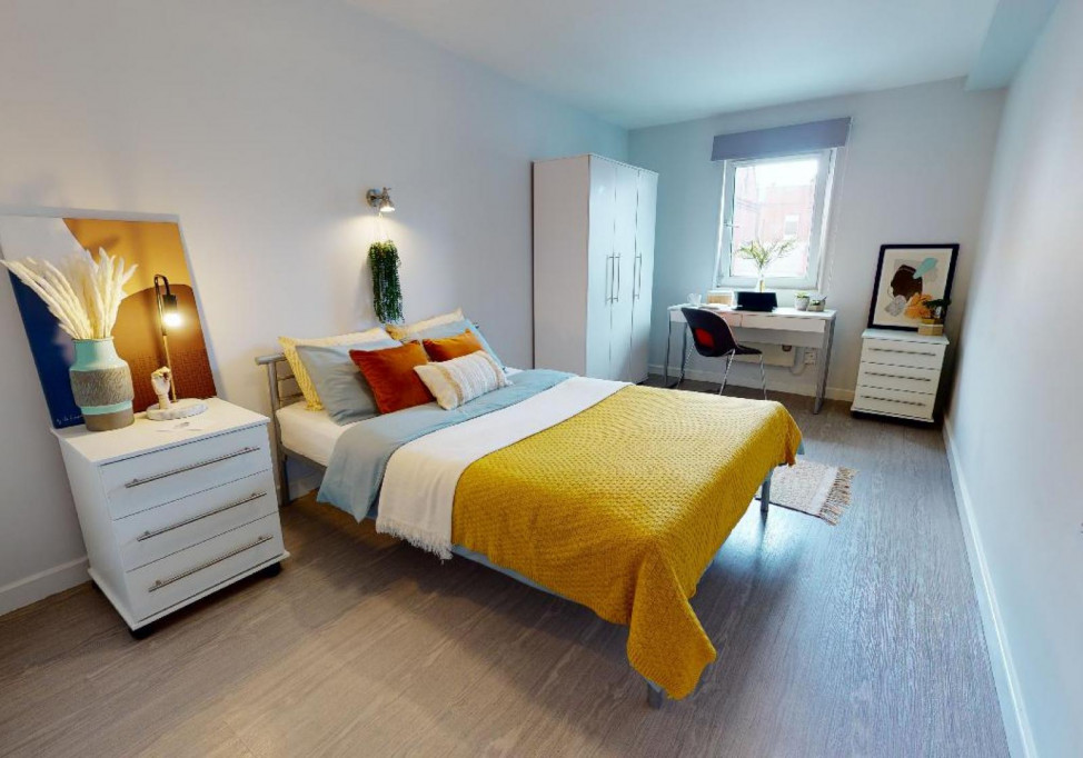 iQ Kerria Apartments - Manchester - chambre - ImmoJeune
