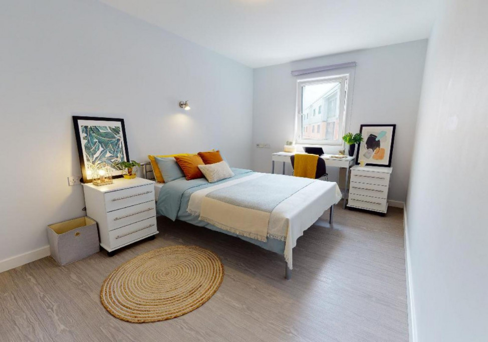 iQ Kerria Apartments - Manchester - chambre - ImmoJeune