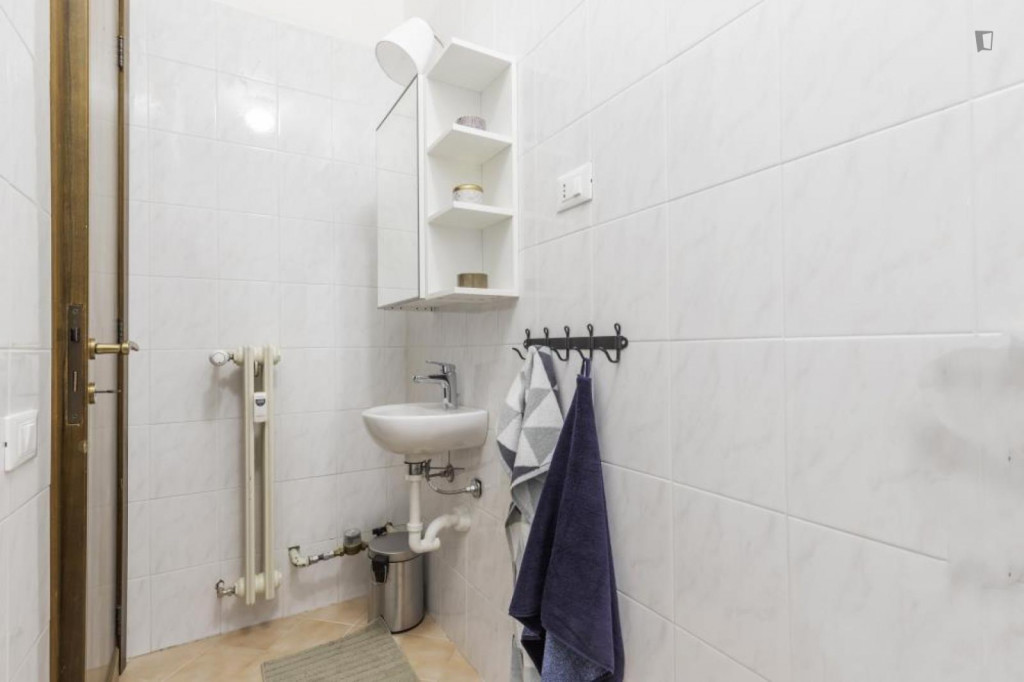 Nice double bedroom in a 3-bedroom apartment near Parco dei Gessi Bolognesi e Calanchi dell'Abbadessa