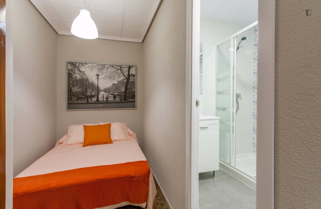 Cosy double ensuite bedroom in Morvedre - Valence - chambre - ImmoJeune