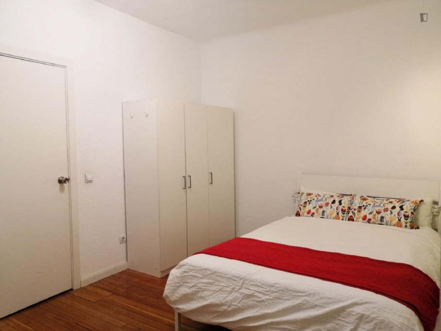Spacious double bedroom near Madrid Royal Conservatory - Madrid - chambre - ImmoJeune