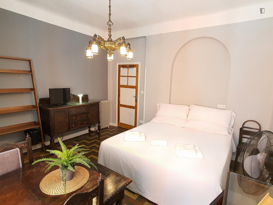 Superior Double Room in 5-room apartment right in Madrid center, GREAT LOCATION! - Madrid - chambre - ImmoJeune