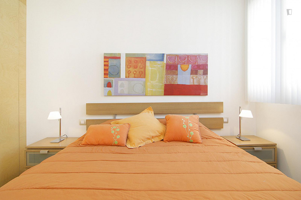 Great looking 2-bedroom flat close to Tirso de Molina metro station - Madrid - chambre - ImmoJeune