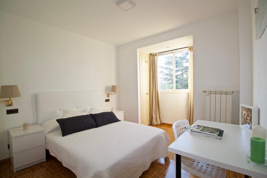 Nice double bedroom in Valdezarza - Madrid - chambre - ImmoJeune