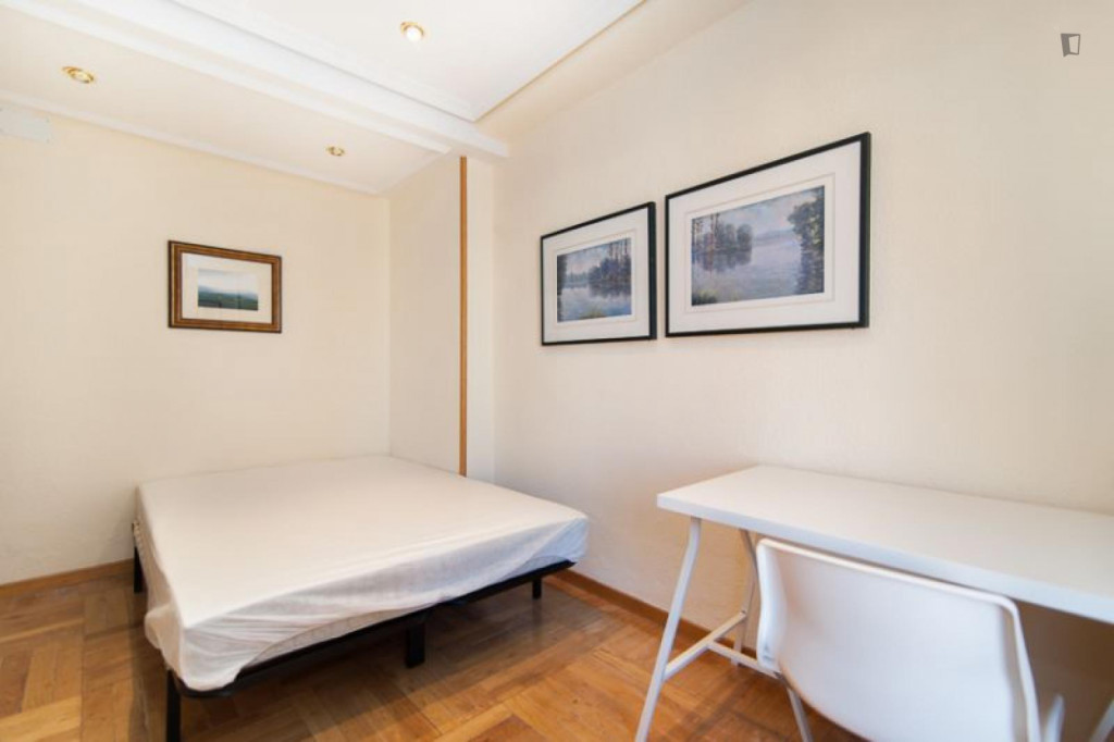 Double bedroom in a 6-bedroom flat, in student-popular Gaztambide - Madrid - chambre - ImmoJeune