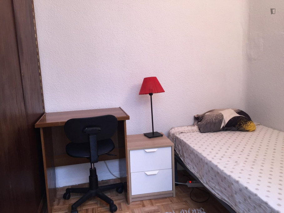 Harmonious single bedroom near the Dehesa de la Villa campus of Universidad Nebrija - Madrid - chambre - ImmoJeune
