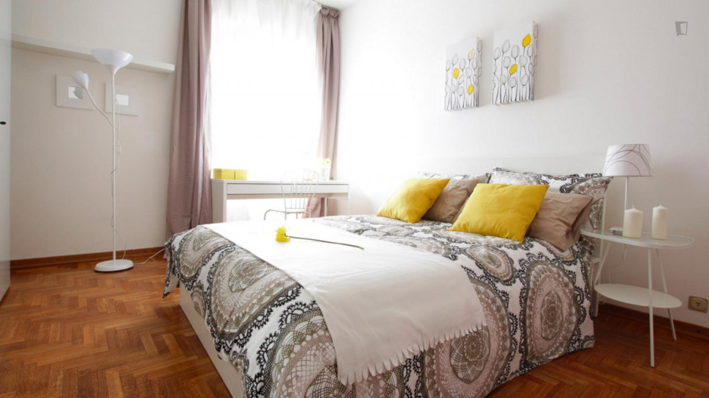 Fancy double bedroom in residential Ripamonti-Lodi-Bazzi - Milan - chambre - ImmoJeune