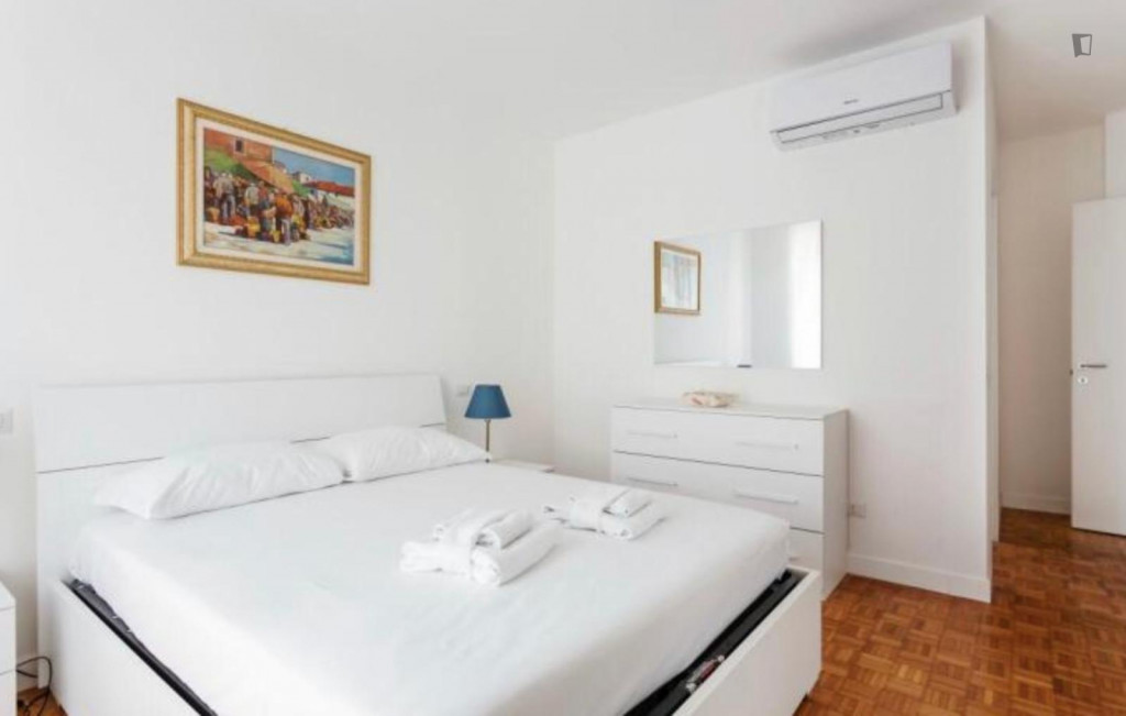 Cool 1-bedroom flat in Wagner area - Milan - chambre - ImmoJeune