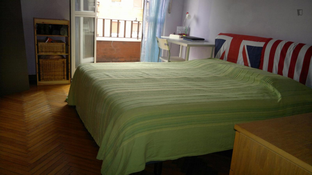 Double bedroom, with balcony, in 2-bedroom apartment close to Bocconi University - Milan - chambre - ImmoJeune