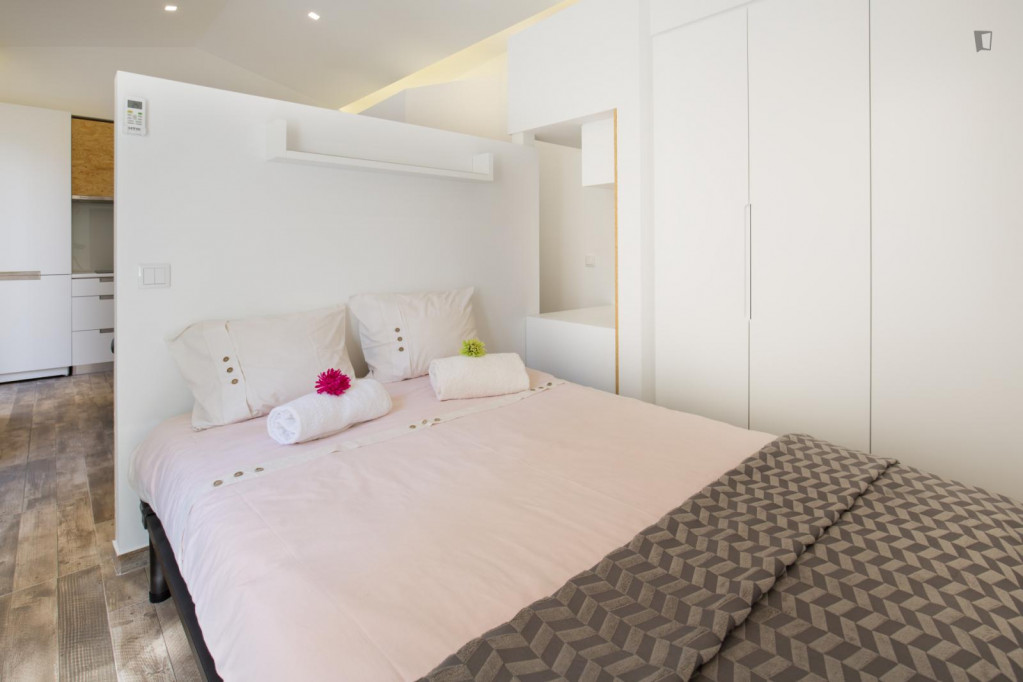 Comfortable studio in Anjos - Lisbonne - chambre - ImmoJeune