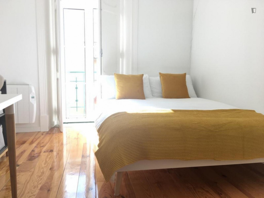 Beautiful furnished 2 bedroom apartment in Lisbon - Lisbonne - chambre - ImmoJeune