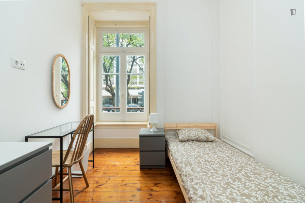 Enjoyable single bedroom in Saldanha - Lisbonne - chambre - ImmoJeune