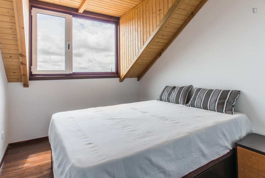 Amazing 1-bedroom apartment in Alcântara neighbourhood - Lisbonne - chambre - ImmoJeune