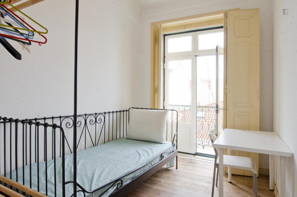 Single bedroom near Rossio metro station - Lisbonne - chambre - ImmoJeune