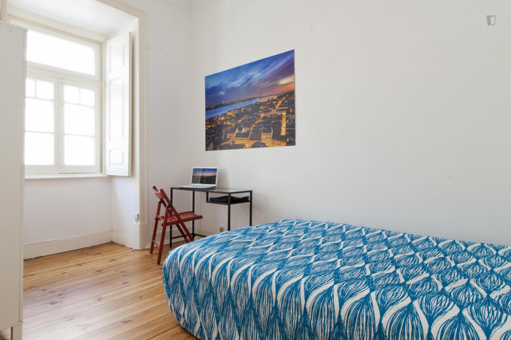 Nice double bedroom in Arroios - Lisbonne - chambre - ImmoJeune