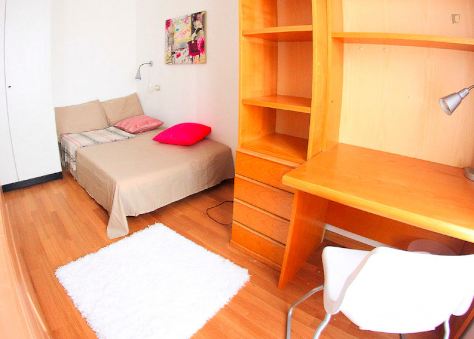 Attractive double bedroom near the San Siro Stadio metro - Milan - chambre - ImmoJeune