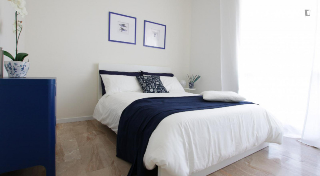 Spacious double bedroom close to Brenta metro station - Milan - chambre - ImmoJeune