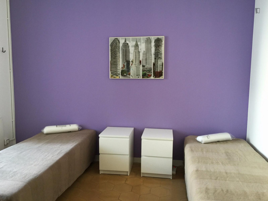 ROOM 1 - Nice twin bedroom in L'Antiga Esquerra de l'Eixample - Barcelone - chambre - ImmoJeune