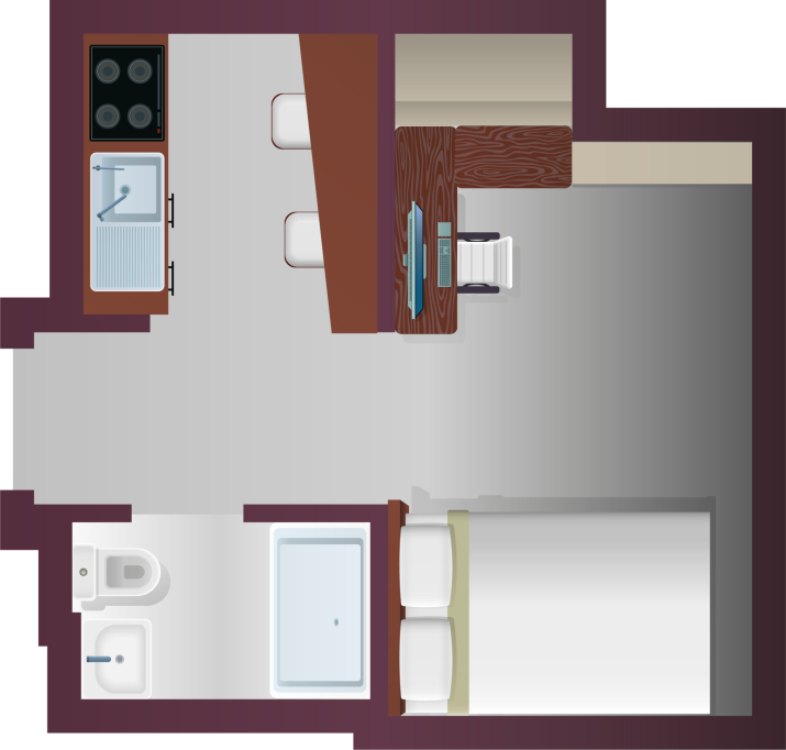 Duresme Court - Durham - chambre - ImmoJeune