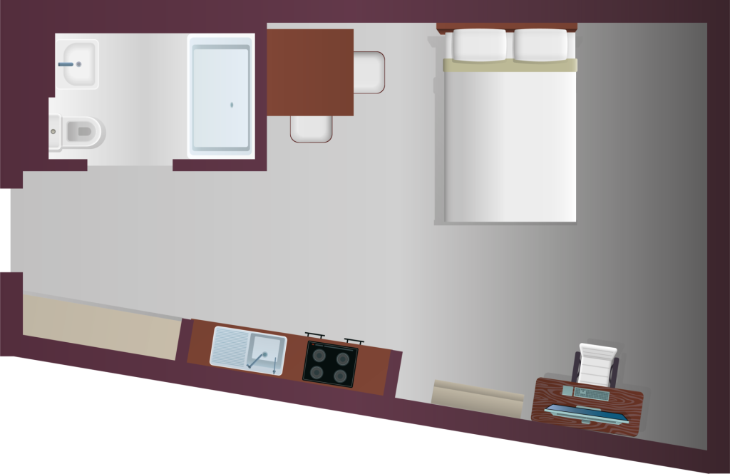 Duresme Court - Durham - chambre - ImmoJeune