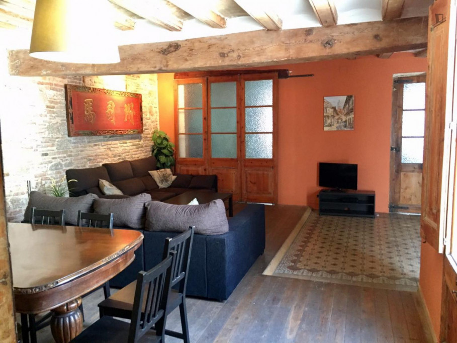 Stunning 4-bedroom Penthouse in central Sant Pere, Santa Caterina i la Ribiera - Barcelone - chambre - ImmoJeune