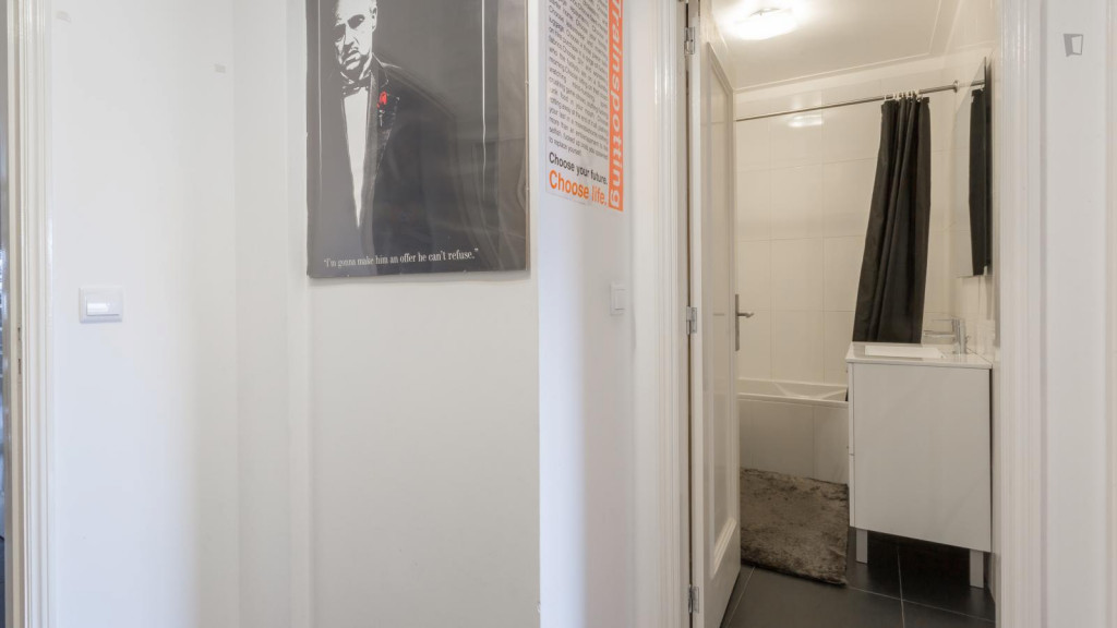 Posh double bedroom in the Gondomar municipality