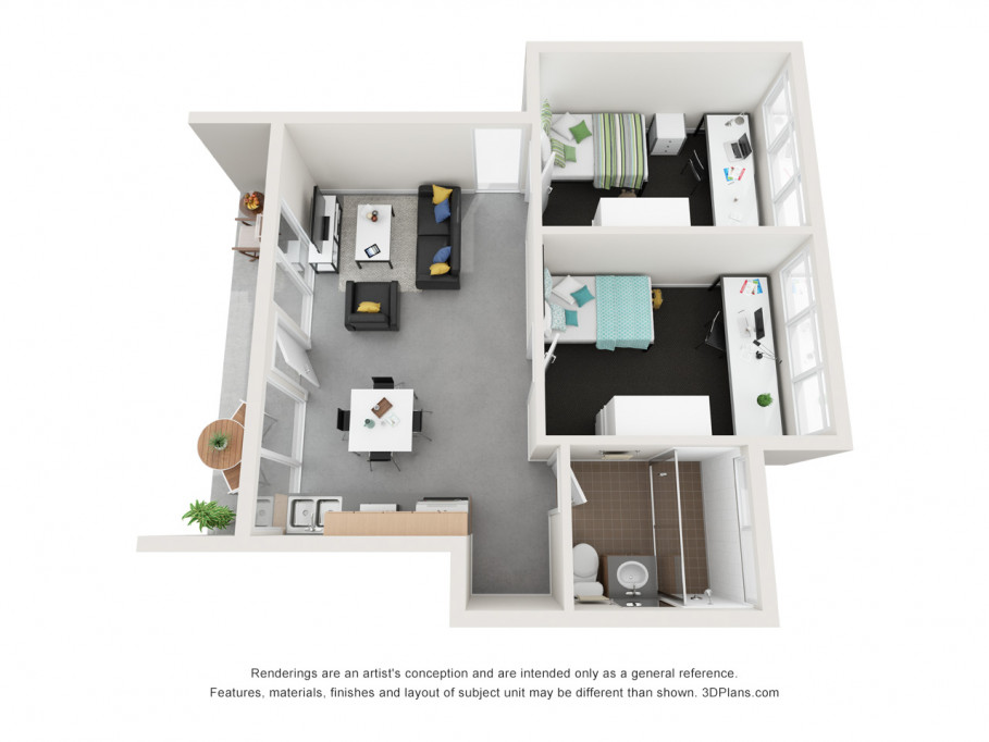 Griffith University Village - Gold Coast - chambre - ImmoJeune