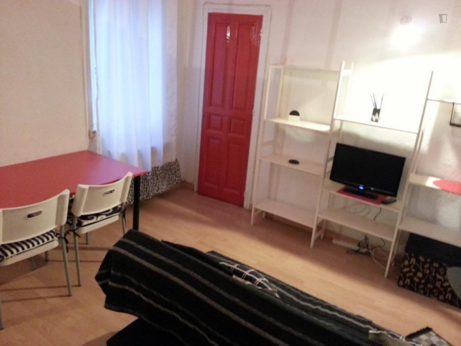 Pleasant studio flat in Malasaña, near Escuela Superior de Publicidad - Madrid - chambre - ImmoJeune