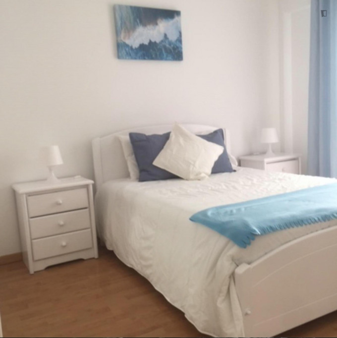 Pleasant double bedroom near Faculdade de Medicina Veterinária - Lisbonne - chambre - ImmoJeune
