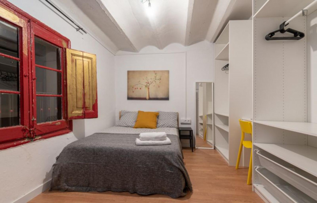 Enjoyable double bedroom in Barrio Gótico - Barcelone - chambre - ImmoJeune