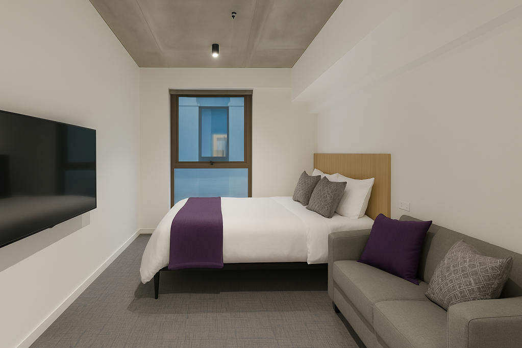 UniLodge Melbourne City - Melbourne - chambre - ImmoJeune