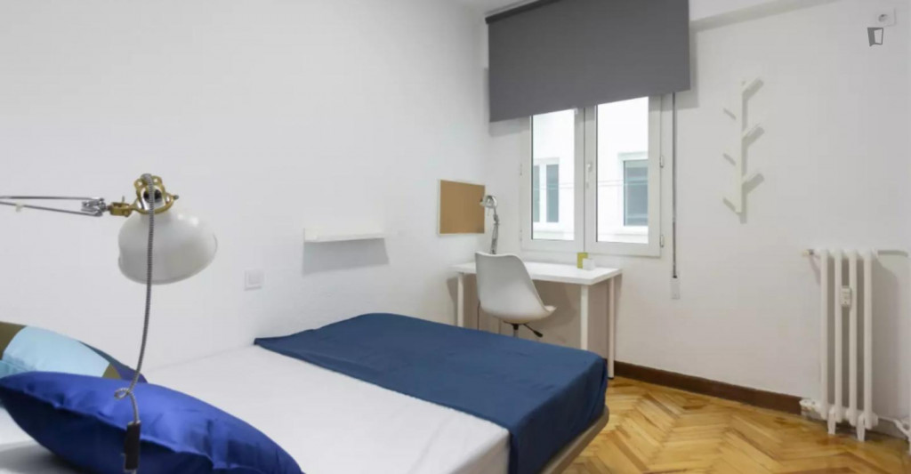 Cute double bedroom in the posh Ibiza neighbourhood - Madrid - chambre - ImmoJeune