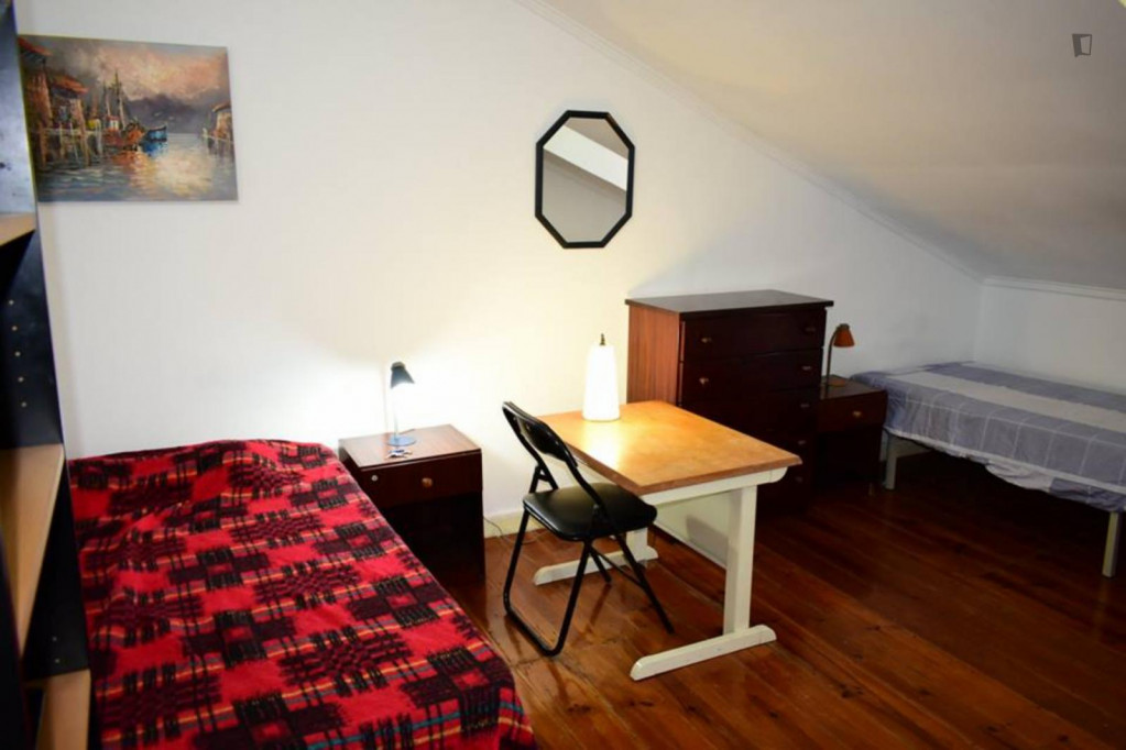 Tasteful Single bedroom in Intendente - Lisbonne - chambre - ImmoJeune
