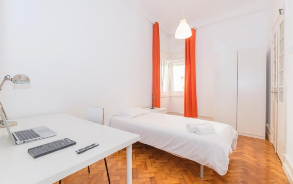 Nice bedroom in Lapa ref 503 - Lisbonne - chambre - ImmoJeune