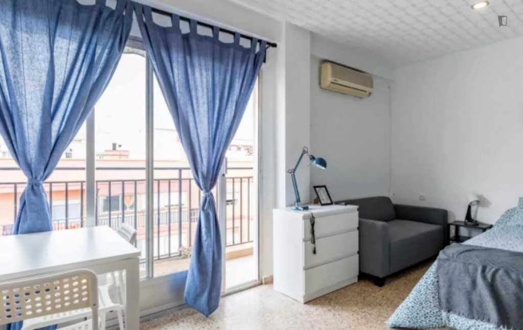 Breezy double bedroom near Amistat-Casa de Salud metro - Valence - chambre - ImmoJeune
