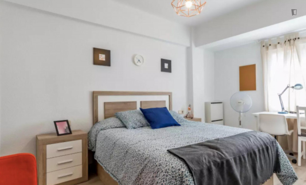 Ample double bedroom in the Aiora neighbourhood - Valence - chambre - ImmoJeune