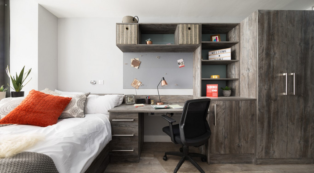 Collegiate Crown Place Cardiff - Cardiff - chambre - ImmoJeune