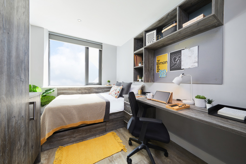 Collegiate Crown Place Cardiff - Cardiff - chambre - ImmoJeune