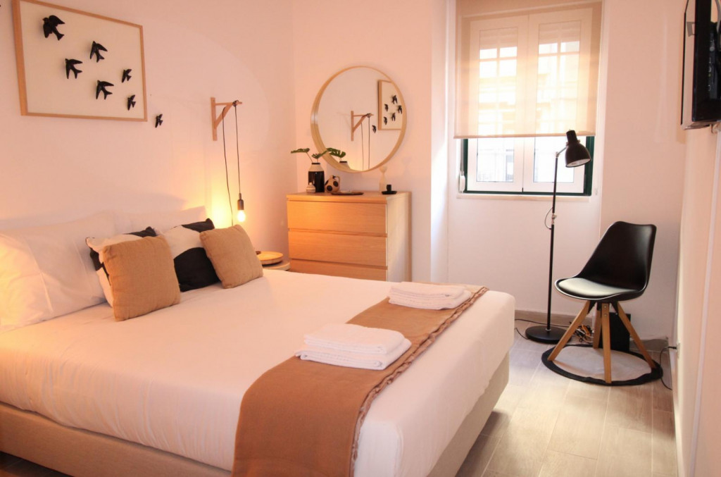 Attractive 2-bedroom apartment near the Olaias metro - Lisbonne - chambre - ImmoJeune