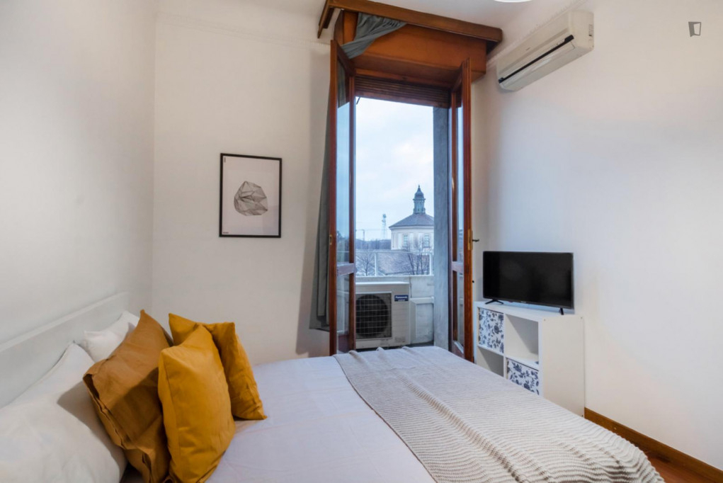 Charismatic double bedroom in Porta Vittoria - XII Marzo - Milan - chambre - ImmoJeune