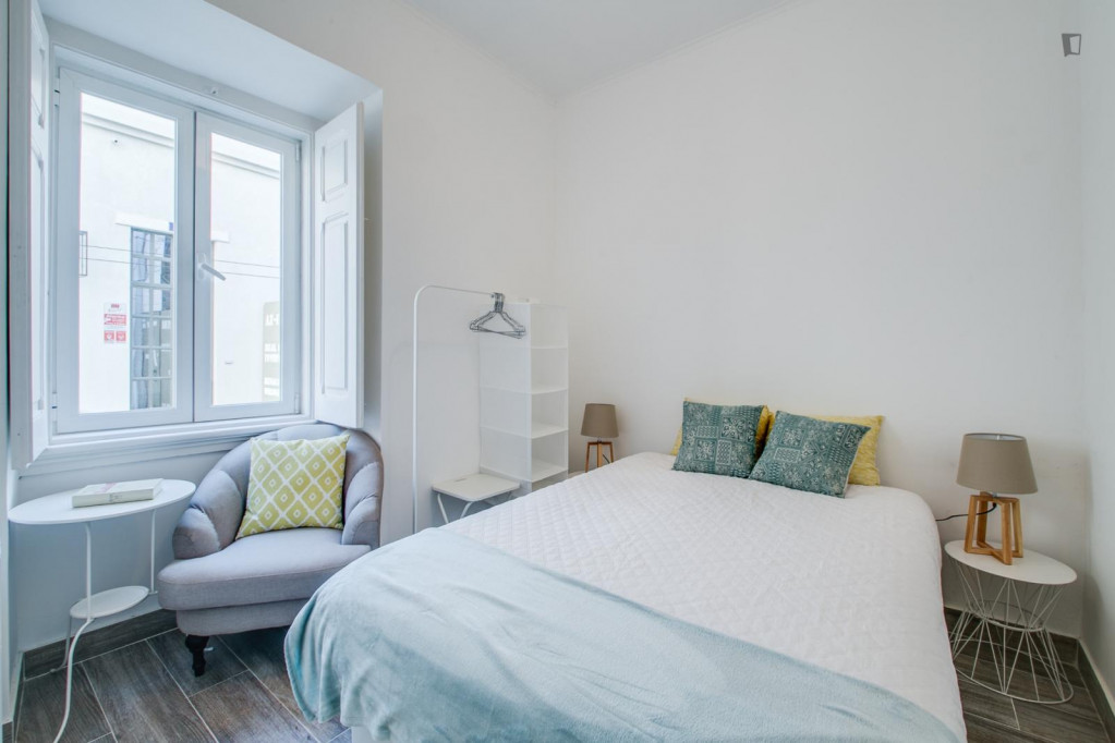 Cheerful 2-bedroom apartment in Alfama - Lisbonne - chambre - ImmoJeune