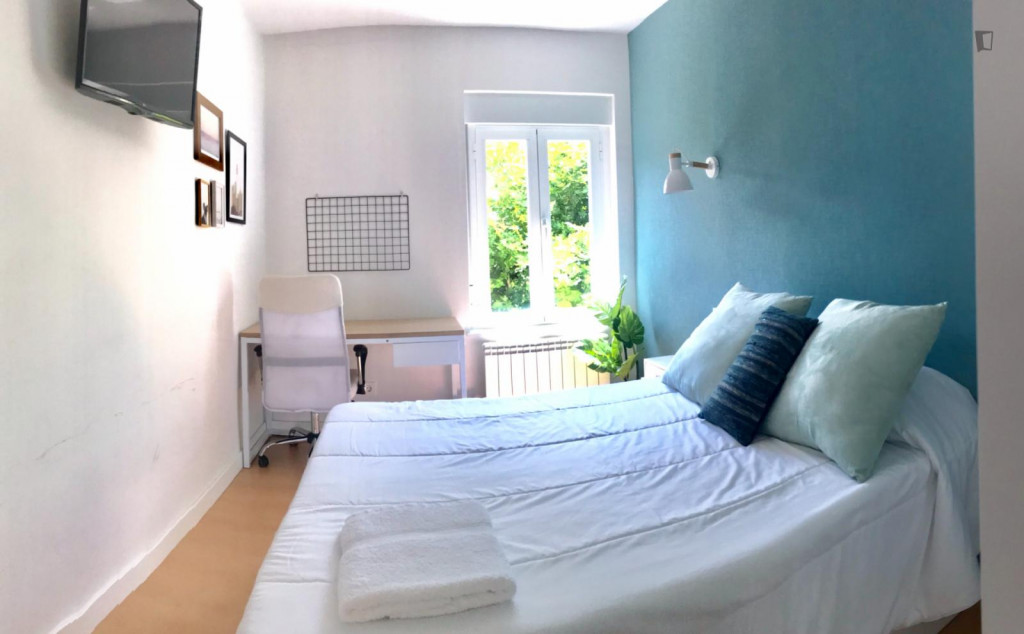 Bright double bedroom in a student flat, at Barrio Vidal - Salamanca - chambre - ImmoJeune