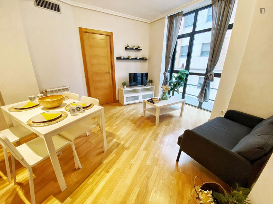 Wonderful 1-bedroom apartment in Puerta Bonita - Madrid - chambre - ImmoJeune
