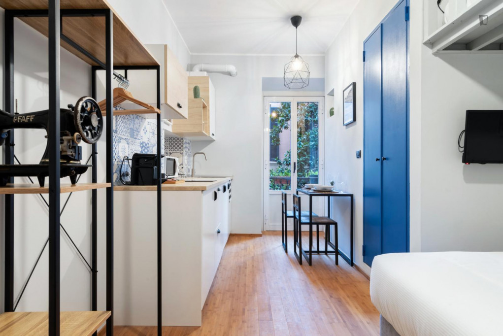 Lovely studio in Solari-Tortona - Milan - chambre - ImmoJeune