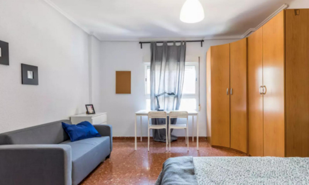 Delightful double bedroom near the Aragó metro - Valence - chambre - ImmoJeune
