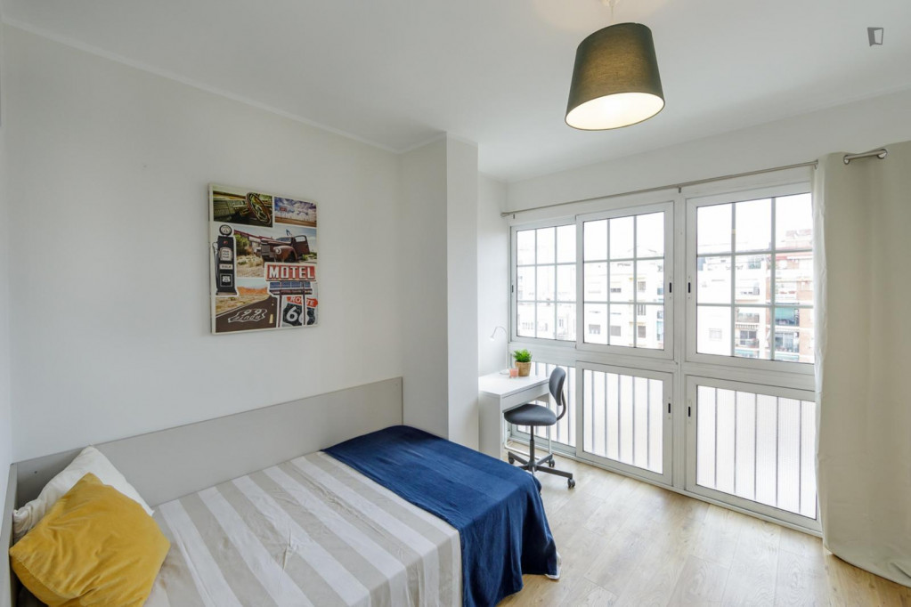 Excellent double bedroom in El Fort Pienc - Barcelone - chambre - ImmoJeune