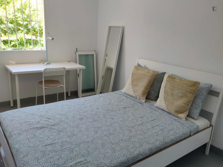Big double bedroom in a cosy 3-bedroom flat, in Beteró - Valence - chambre - ImmoJeune