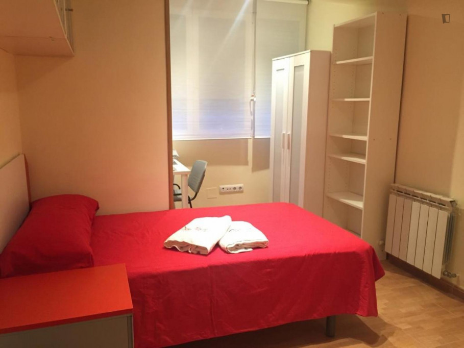 Neat and cosy single bedroom in Los Angeles - Madrid - chambre - ImmoJeune