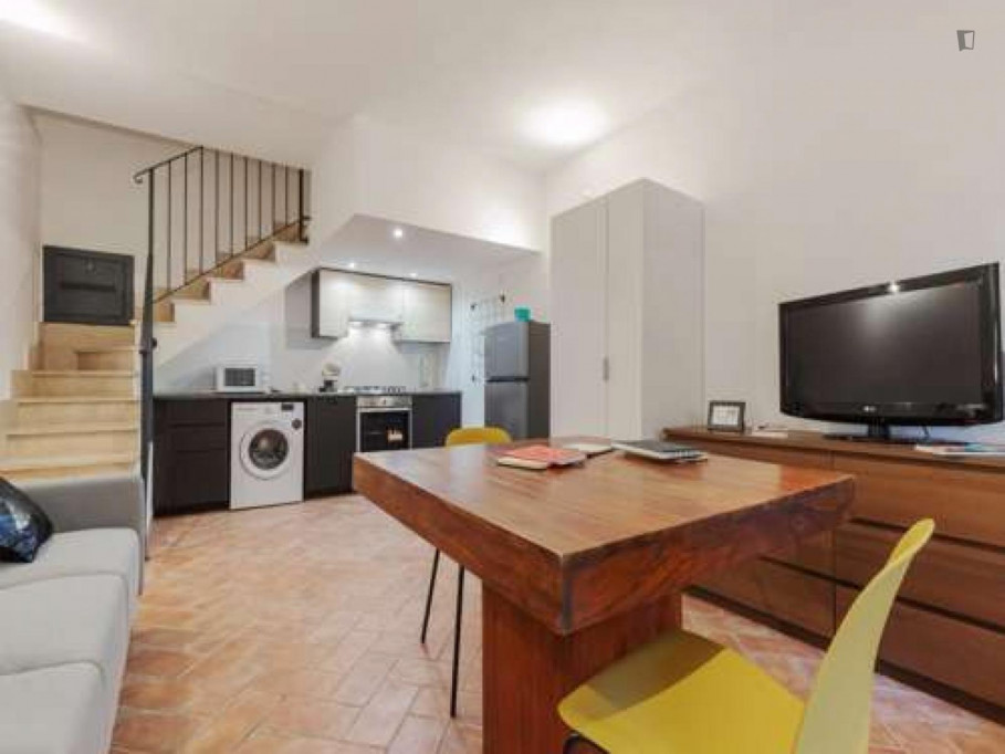 Spacious apartment in Portuense - Rome - chambre - ImmoJeune
