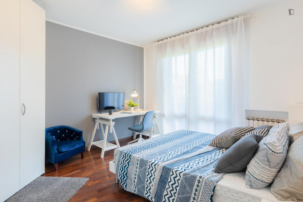 Really nice double bedroom with a balcony, Madonna Pellegrina, Room D